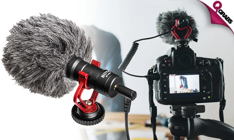 Boya BY-MM1 Cardioid Microphone!